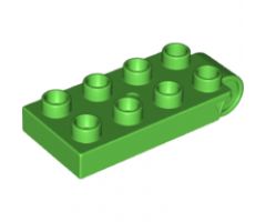 Duplo, Plate 2 x 4 with Hinge
