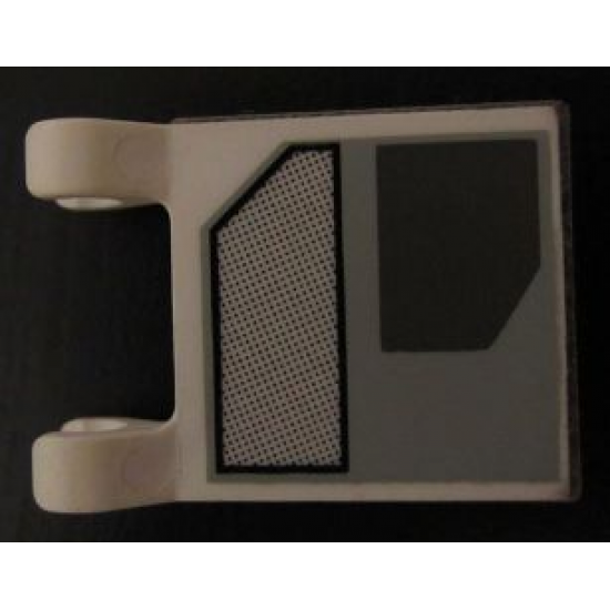 Flag 2 x 2 Square with UCS X-wing Pattern Model Right Side (Sticker) - Set 7191