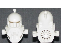 Minifigure, Headgear Helmet Underwater with Antenna and Clips