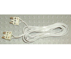 Electric, Wire 12V / 4.5V with two 2-prong connectors, 190 Studs Long