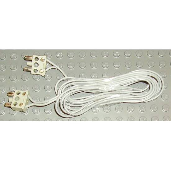 Electric, Wire 12V / 4.5V with two 2-prong connectors, 190 Studs Long