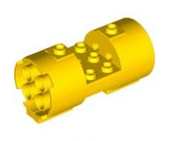 Cylinder 3 x 6 x 2 2/3 Horizontal - Round Connections Between Interior Studs