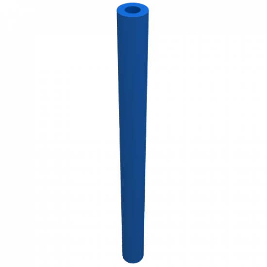 Hose, Rigid 3mm D. 5L / 4.0cm