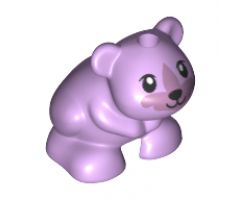 Hamster / Mouse, Friends / Elves with Black Eyes, Nose and Mouth and Metallic Pink Muzzle Pattern