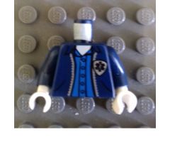 Torso Spider-Man Jacket with EMT Star of Life Logo and Button Down Shirt Pattern / Dark Blue Arms / White Hands
