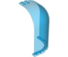 Panel 6 x 6 x 9 Corner Convex with Curved Top