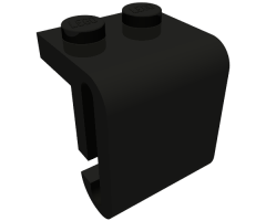 Plate, Modified 1 x 2 with Steam Engine Cylinder, Round Surfaces