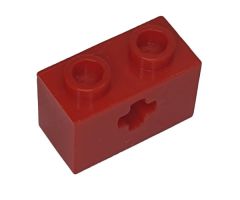 Technic, Brick 1 x 2 with Axle Hole (x Shape)