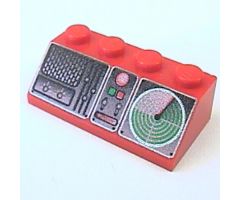 Slope 45 2 x 4 with Radio/Radar Console Pattern