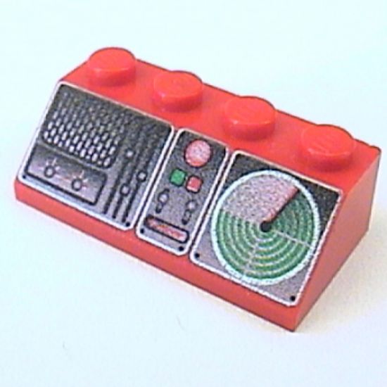 Slope 45 2 x 4 with Radio/Radar Console Pattern