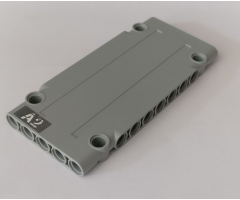 Technic, Panel Plate 5 x 11 x 1 with 'A2' Pattern (Sticker) - Set 42082