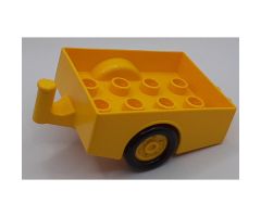 Duplo, Vehicle Trailer with Hitch Ends