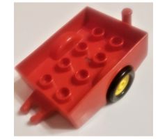 Duplo, Vehicle Trailer with Hitch Ends