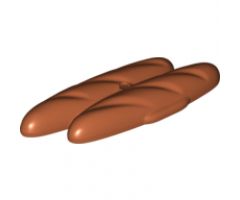 Duplo, Food & Drink French Bread Loaves with Short Side Extensions