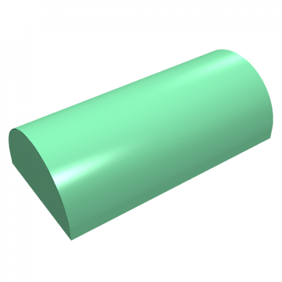 Slope, Curved 2 x 4 Double