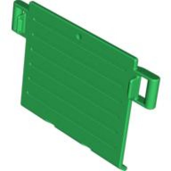Duplo, Vehicle Horse Trailer Ramp / Door 1 x 4 with Handles