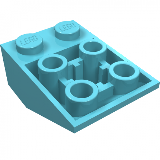 Slope, Inverted 33 3 x 2 with Connections between Studs