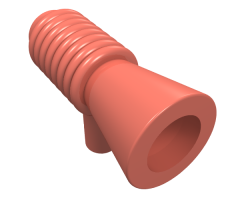Minifigure, Utensil Loudhailer / Megaphone / SW Blaster