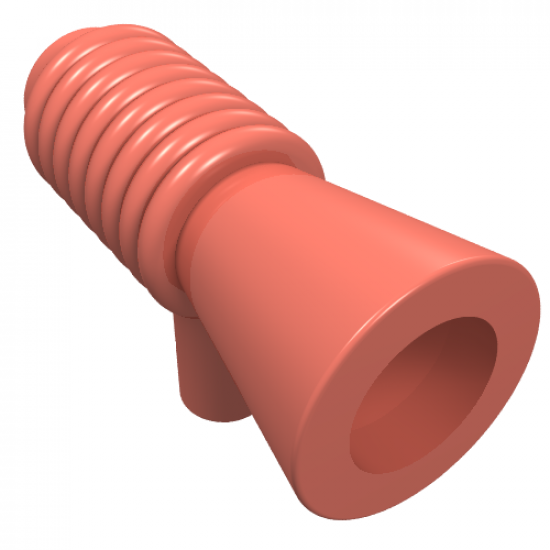 Minifigure, Utensil Loudhailer / Megaphone / SW Blaster