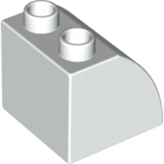 Duplo, Brick 2 x 2 x 1 1/2 with Curved Top