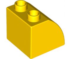 Duplo, Brick 2 x 2 x 1 1/2 with Curved Top