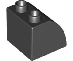Duplo, Brick 2 x 2 x 1 1/2 with Curved Top