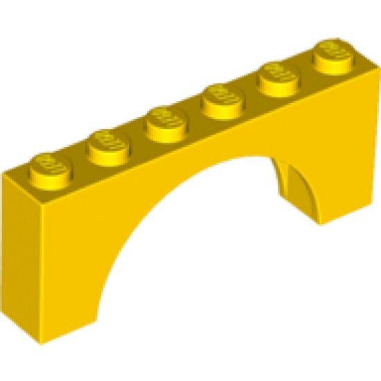 Arch 1 x 6 x 2 - Thick Top with Reinforced Underside