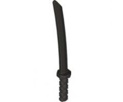 Minifigure, Weapon Sword, Shamshir/Katana (Octagonal Guard)