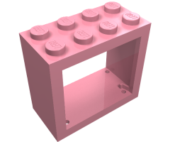 Window 2 x 4 x 3 Frame - Solid Studs