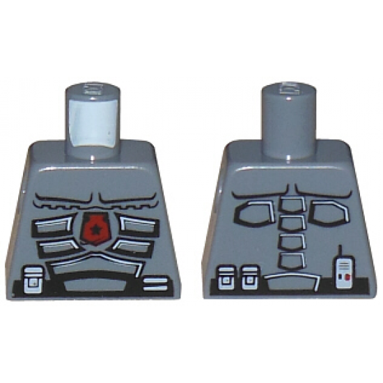 Torso Space Police 3 Officer Pattern