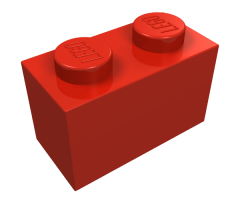 Brick 1 x 2 without Bottom Tube