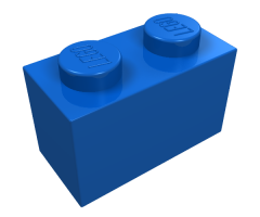Brick 1 x 2 without Bottom Tube