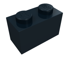 Brick 1 x 2 without Bottom Tube