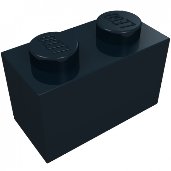 Brick 1 x 2 without Bottom Tube