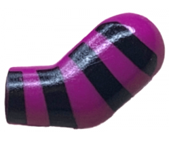 Arm, Left with 4 Black Stripes Pattern