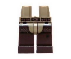 Hips and Dark Brown Legs with Dark Brown Belt and Chaps Pattern