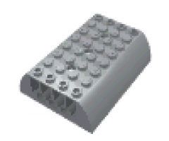 Slope, Curved 6 x 8 x 2 Double