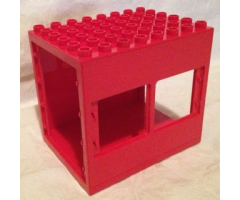 Duplo, Building 6 x 8 x 6 Drive Through with Two Window Openings