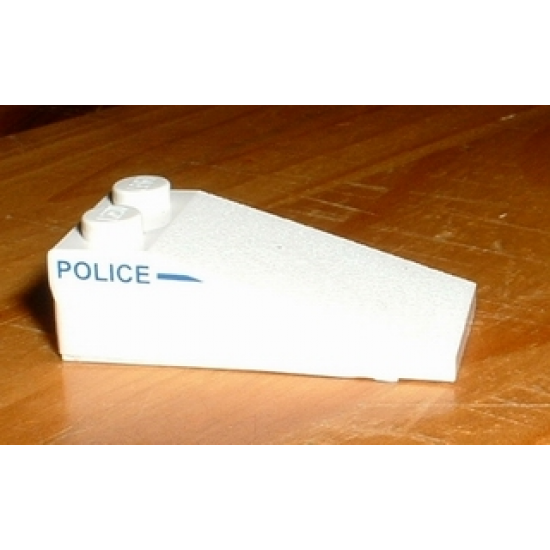 Slope 18 4 x 2 with 'POLICE' Left of Line Pattern (Sticker) - Set 1376
