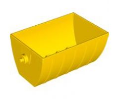 Duplo, Train Tipper 2 x 4 with Curved Sides (Skip)