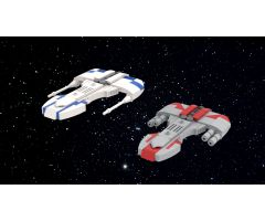 1:1455 Marauder-class Corvettes