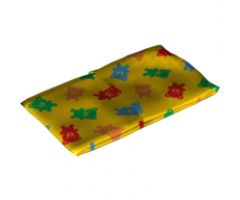 Duplo, Cloth Sleeping Bag with Multicolored Teddy Bears Pattern