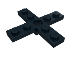 Propeller 4 Blade 5 Diameter 5 x 5 with Center Hole for Rotor Holder