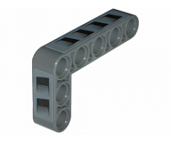 Technic, Liftarm 3 x 5 L-Shape Thick with Air Intakes Pattern Model Left (Stickers) - Set 8651