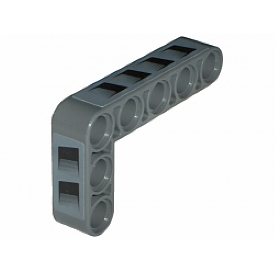 Technic, Liftarm 3 x 5 L-Shape Thick with Air Intakes Pattern Model Left (Stickers) - Set 8651
