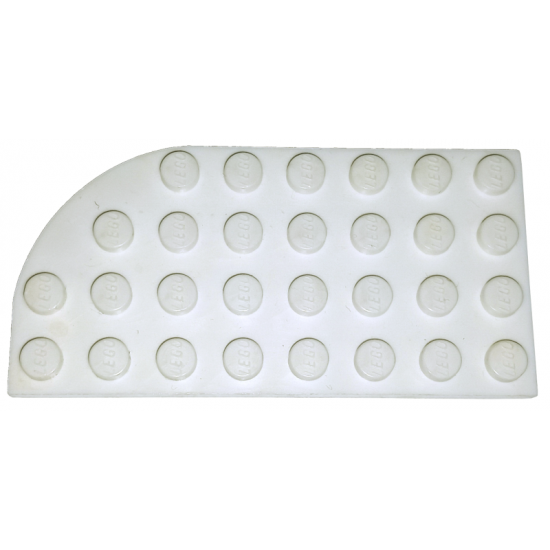 Plate, Round Curved 4 x 8 Left