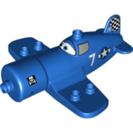 Duplo, Aircraft Airplane Disney's Planes Skipper Riley Pattern