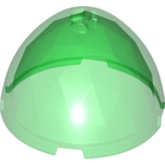 Container Faceted, 4 x 4 x 1 2/3, Dragon Egg Top