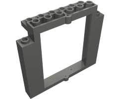 Door, Frame 2 x 8 x 6 Swivel without Bottom Notches