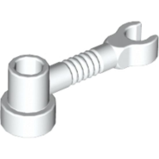 Bar 1 x 3 with Clip and Stud Receptacle (Robot Arm)